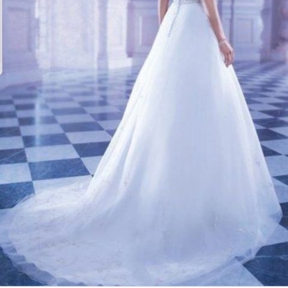 DEMETRIOS WEDDING GOWN NWT - Picture 6 of 7